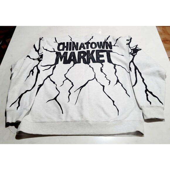 Chinatown Market x Smiley Originals Mens XXL Pullover Crewneck Sweatshirt EUC - Picture 7 of 8